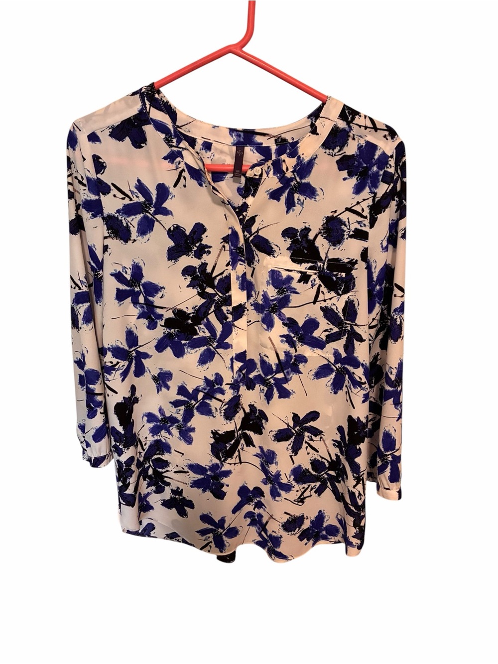 NYDJ Pintuck Blouse - Lotus Leaf